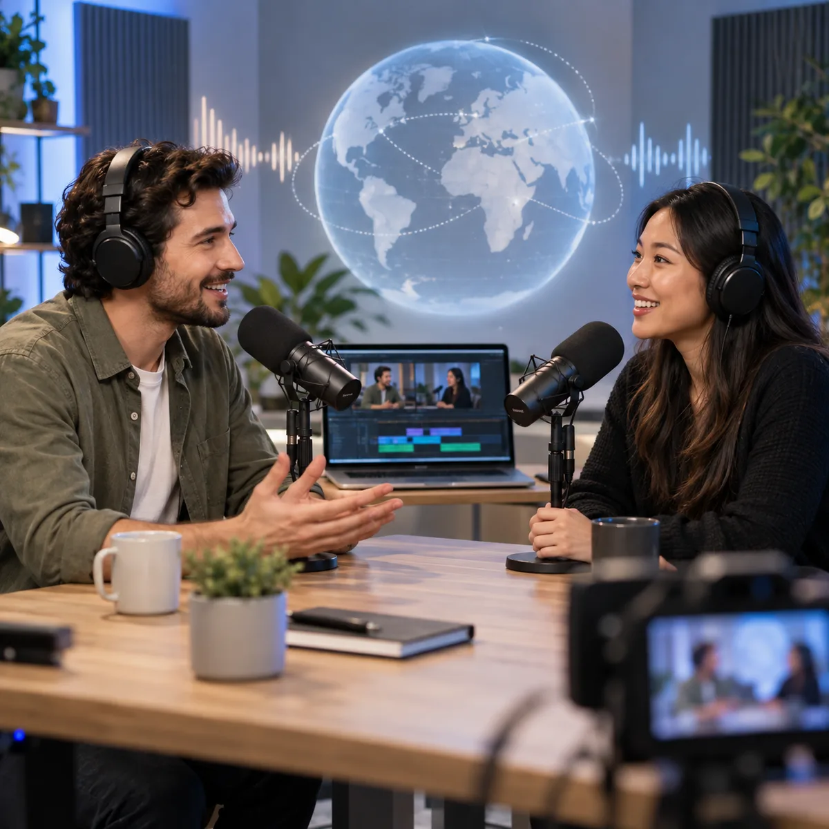 Interviews & Multi-Speaker Content