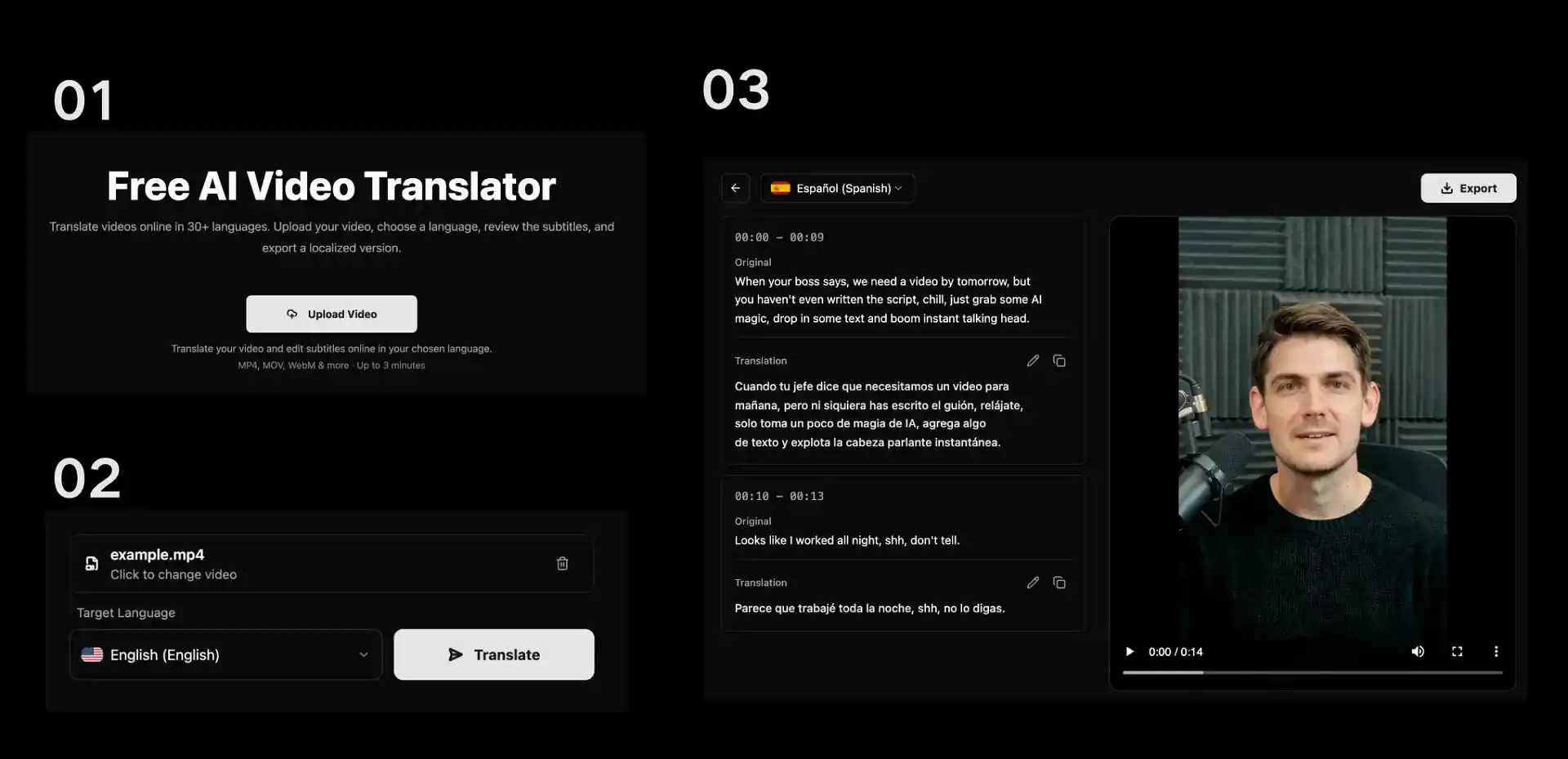 How to Translate a Video Online