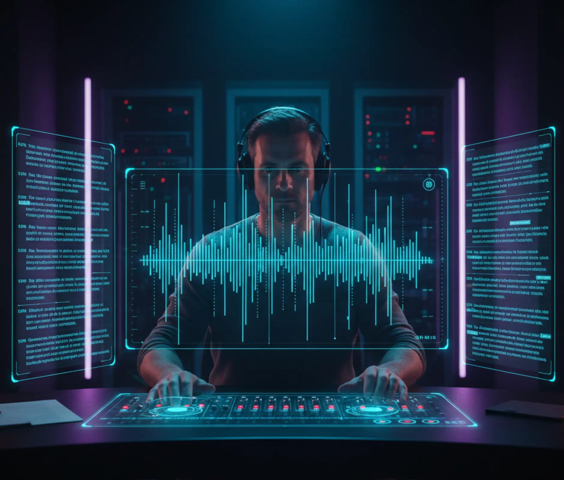 Pipeline de transcrição primeiro com forte controle de tempo