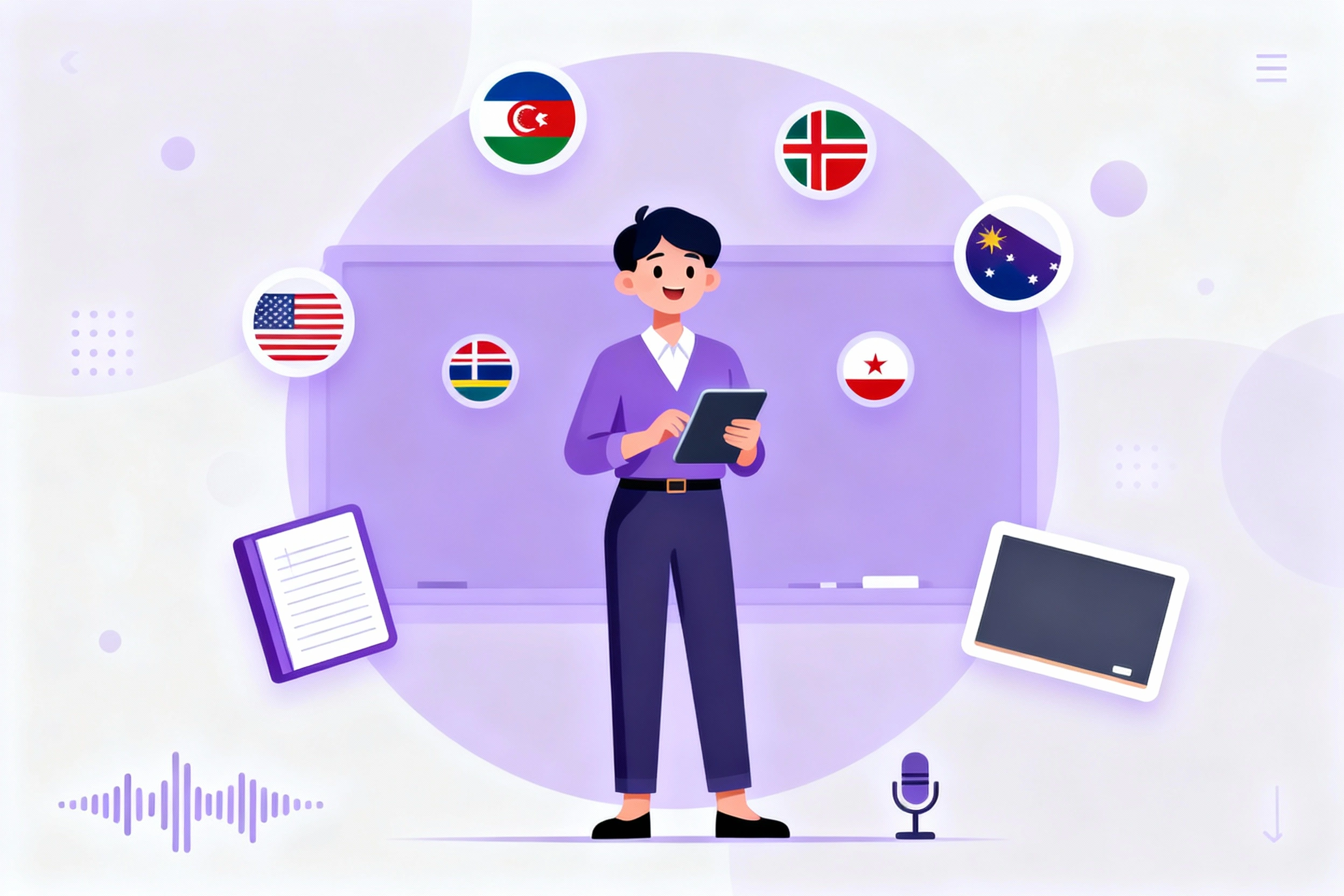 Multiple Voice Styles and Languages