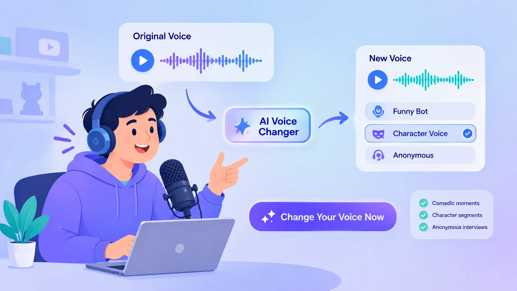 For Podcasters & Streamers